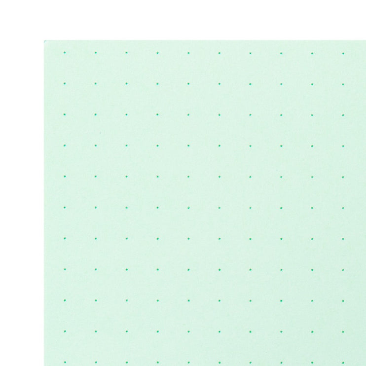 Soft Color Paper Pad - Puntos - Menta