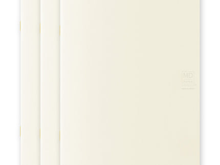 MD Notebook A5 Light - En Blanco - 3 piezas