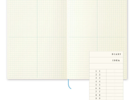 MD Journal A5 - Block Grid Cuadrícula Dividida