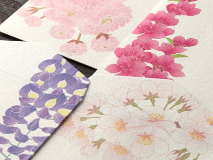 Sobres - Silk-Printing - Spring Flowers