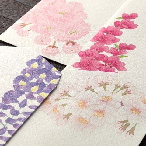 Sobres - Silk-Printing - Spring Flowers