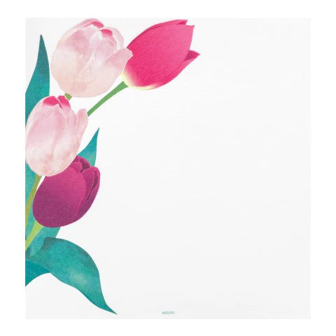 Bloc de papel - Silk-Printing - Tulip