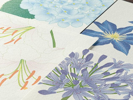Bloc de papel - Silk-Printing - Summer Flowers