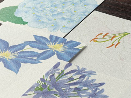 Bloc de papel - Silk-Printing - Summer Flowers (Slim)
