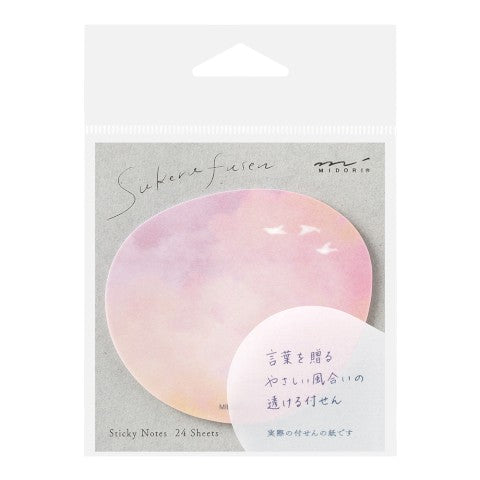 Sticky Notes Transparentes - Sunset