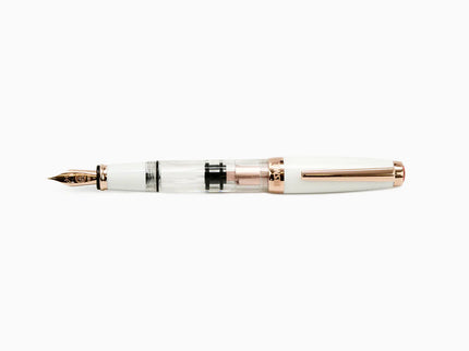 Pluma Fuente Diamond Mini - White Rose Gold II