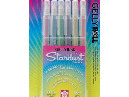 Gelly Roll Stardust - Galaxy - Set de 6
