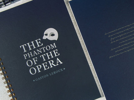 Cuaderno Impression - A5 - Líneas - Fantasma de la Ópera