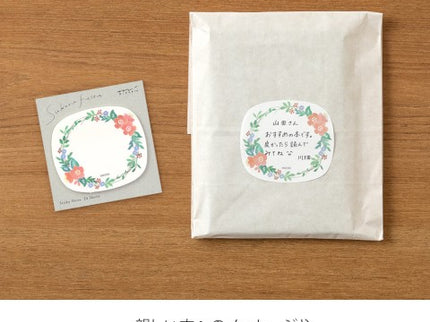 Sticky Notes Transparentes - Corona de Flores