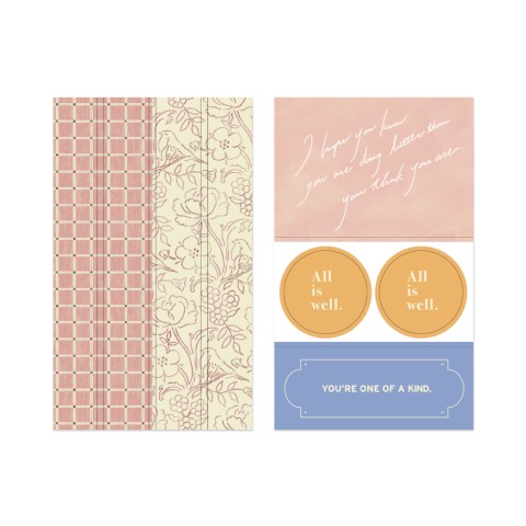 Decoration Stickers - Pink