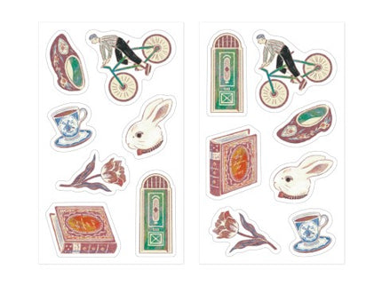Decoration Stickers - Dark Red