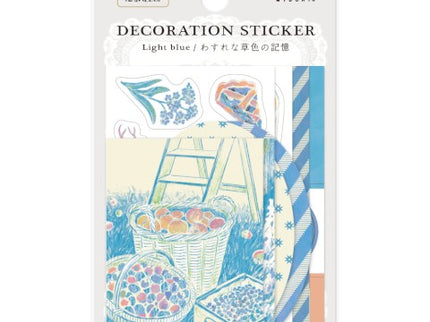 Decoration Stickers - Light Blue