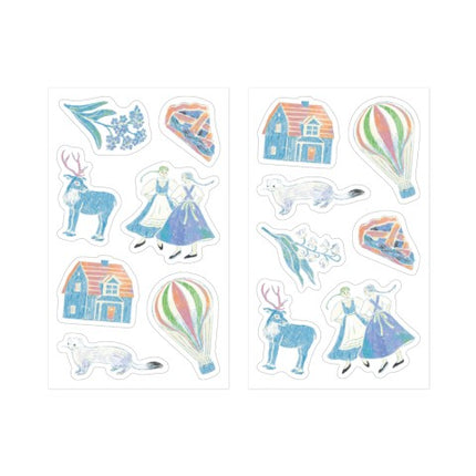 Decoration Stickers - Light Blue