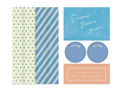 Decoration Stickers - Light Blue