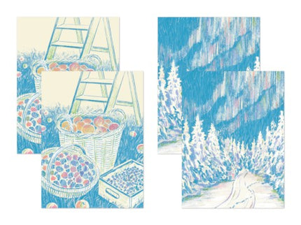 Decoration Stickers - Light Blue