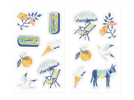 Decoration Stickers - Blue