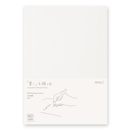 MD Notebook A5 - Cotton - En Blanco