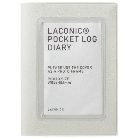 Pocketlog Diary B7 - White Photo Frame