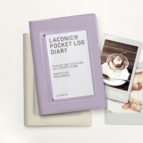 Pocketlog Diary B7 - White Photo Frame