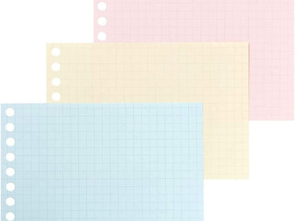 Loose Leaf mini B7 - Colores - Cuadrícula