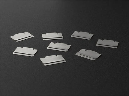 Separadores Metálicos Chiratto S - Plateados