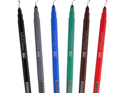 Le Pen Pigment - Set de 6 - Primary Colors