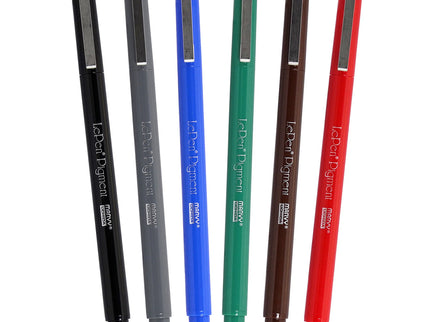 Le Pen Pigment - Set de 6 - Primary Colors
