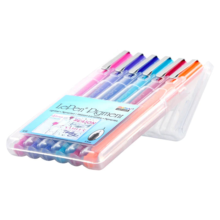 Le Pen Pigment - Set de 6 - Jewel Colors