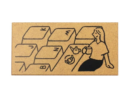 Sello de hule - Sankakeru Keyboard