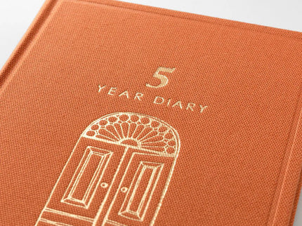 5 year mini diary - Gate (red) - ColorSwatch