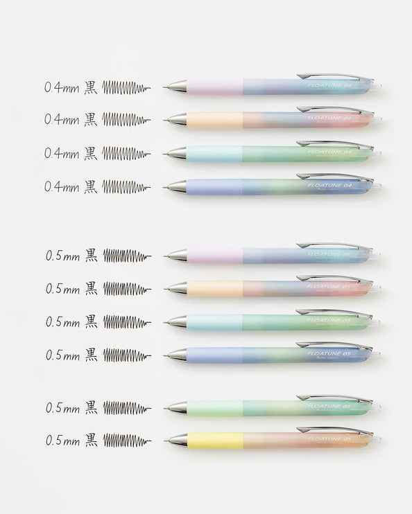 Pentel Floatune Airy - Set de 3 - Fresh