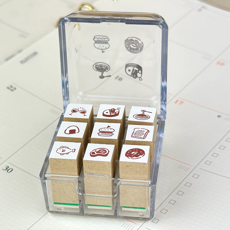 Beverly Mini Stamp Set - Food