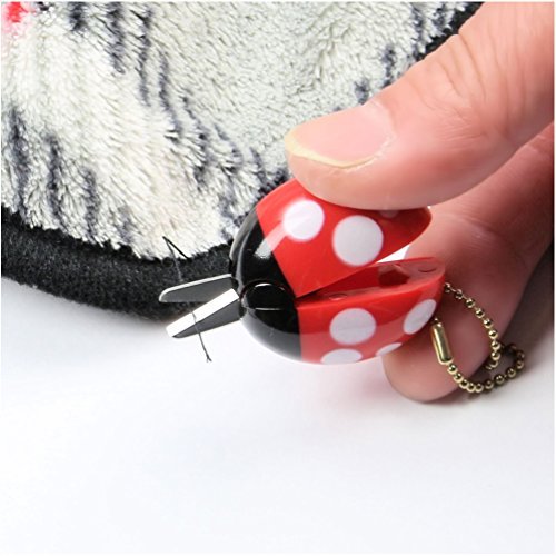 Mini Tijera Portátil - Ladybug