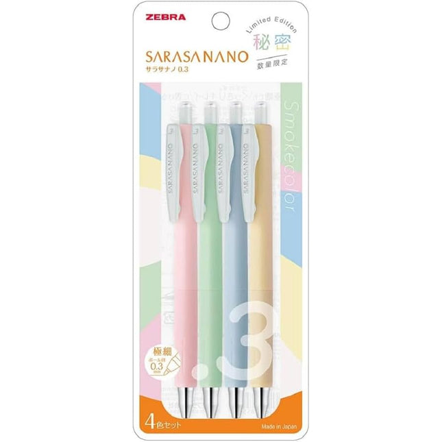 Sarasa Nano - Pastel Set 4