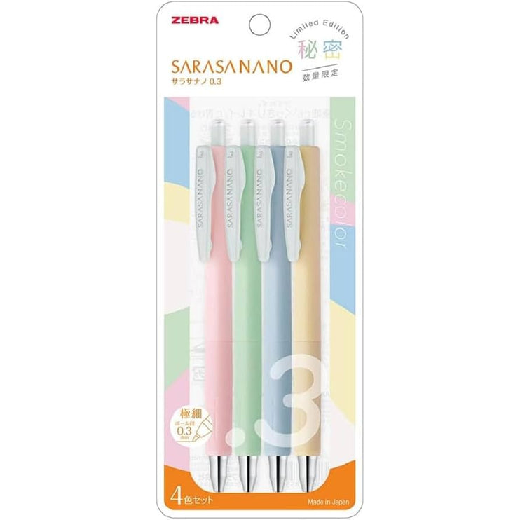 Sarasa Nano - Pastel Set 4