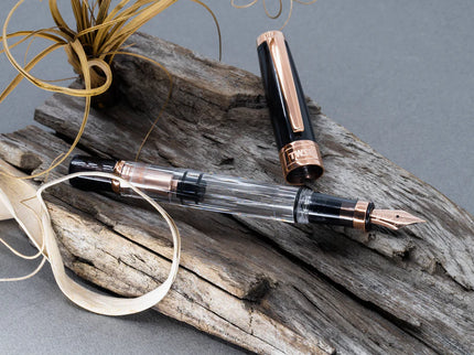 Pluma Fuente Diamond 580 Rose Gold - Smoke