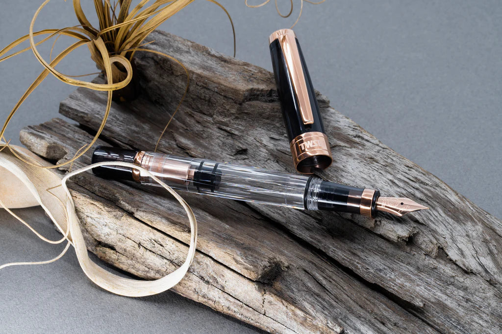 Pluma Fuente Diamond 580 Rose Gold - Smoke