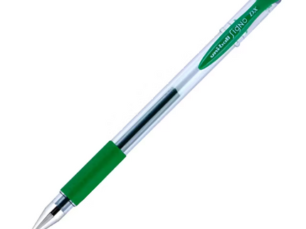 Uni-Ball Signo DX Gel Pen 0.38 - Green
