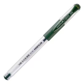 Uni-Ball Signo DX Gel Pen 0.38 - Green Black