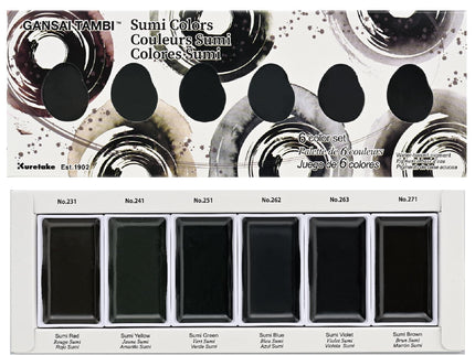 Acuarelas Gansai Tambi - SUMI Colors