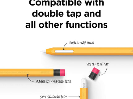 Estuche para Apple Pencil - Lápiz Amarillo