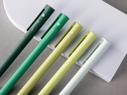 Lapiceros de Gel para Biblia - Set de 5 - Green