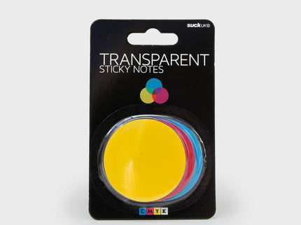CMYK Sticky Notes Transparentes