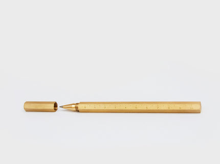 Hexagonal Brass Pen