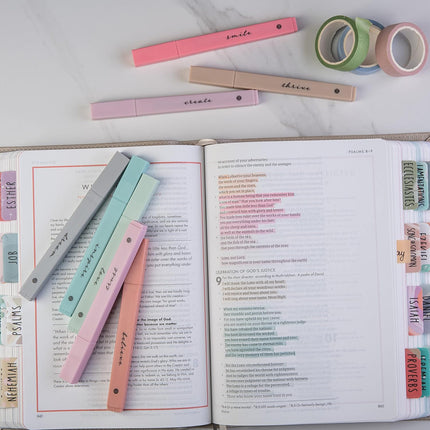 Resaltadores para Biblia - Boho