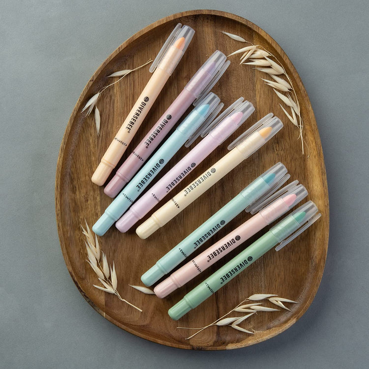 Resaltadores de Gel (para biblia) - Pastel