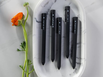 Lapiceros de Gel para Biblia - Set de 5 - Black