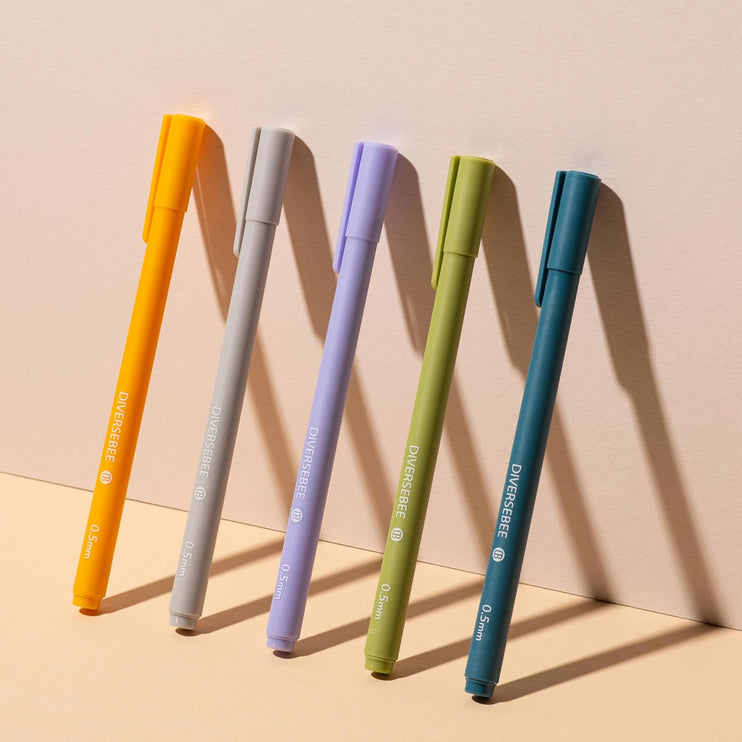 Lapiceros Punto Fino para Biblia - Set de 5 (Cactus)