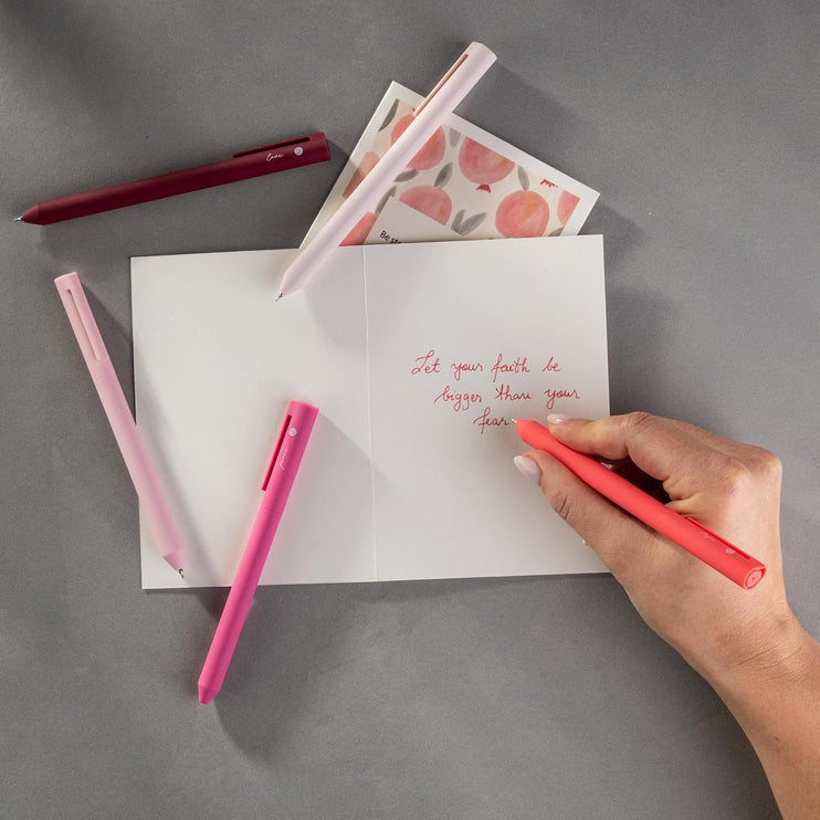 Lapiceros de Gel para Biblia - Set de 5 - Pink