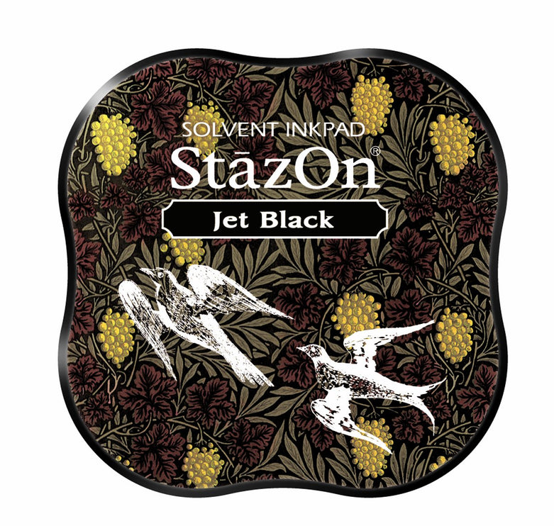 StazOn Midi Ink Pad - Jet Black